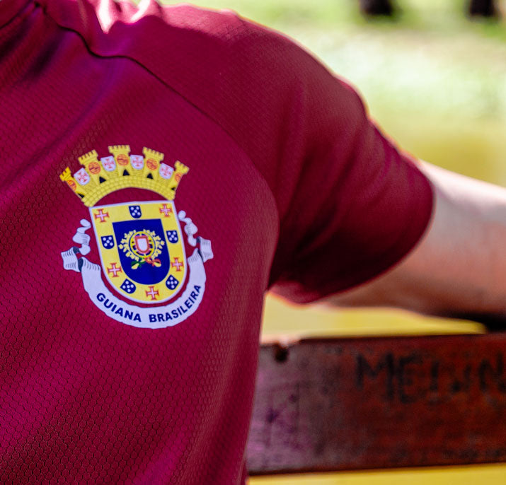 Camisa Dry-Fit Oficial Guiana Brasileira