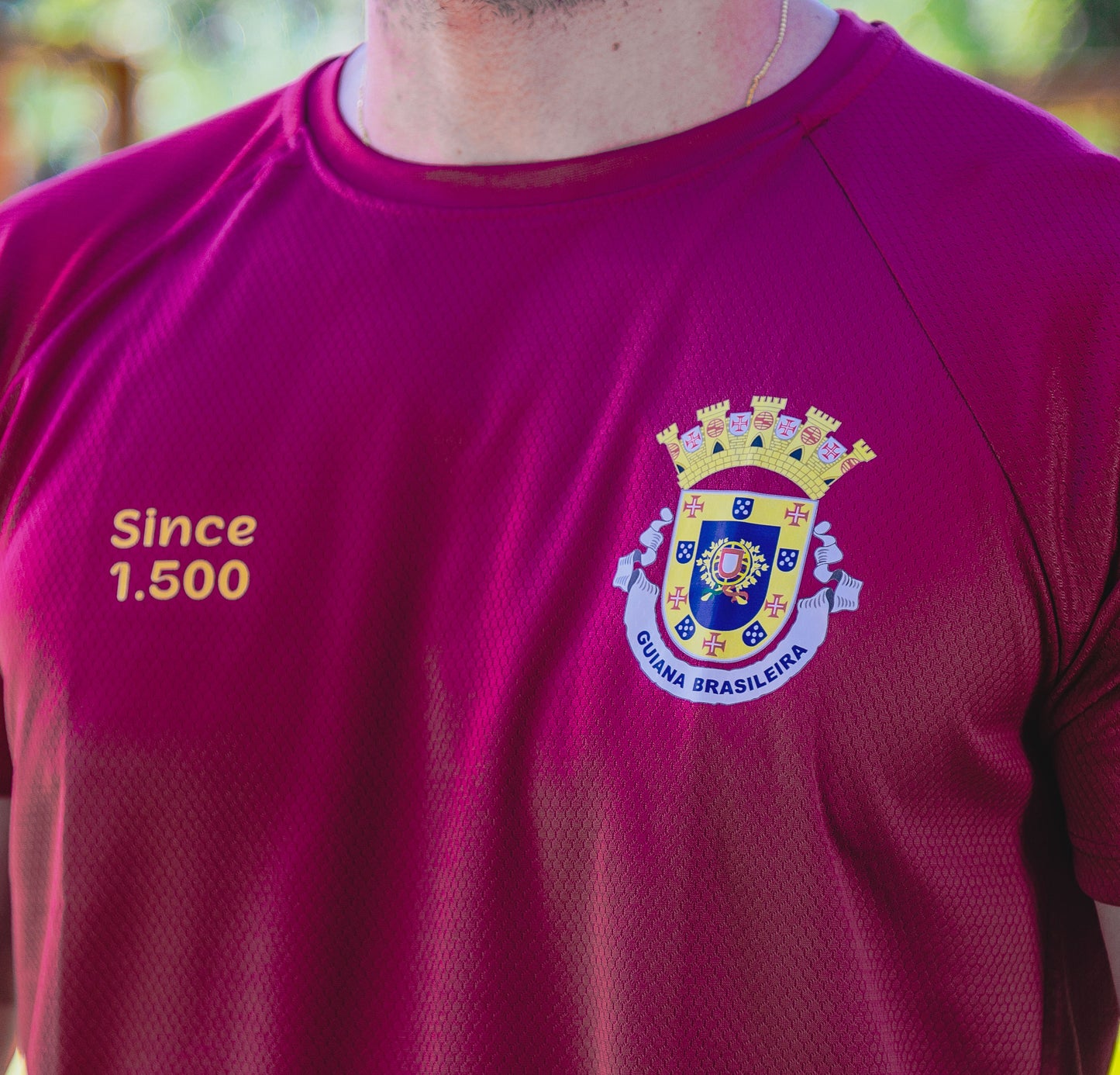 Camisa Dry-Fit Oficial Guiana Brasileira